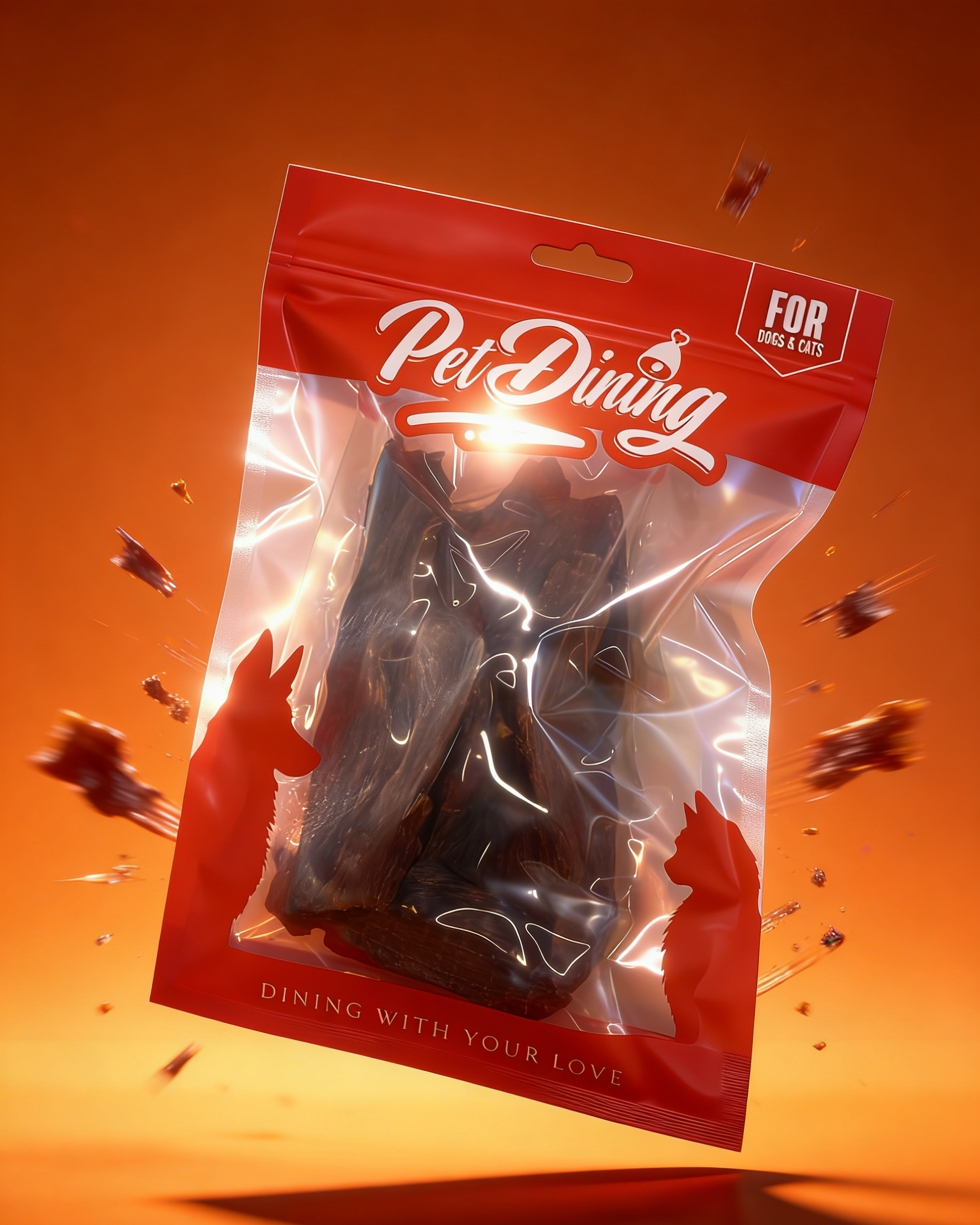 PetDining 烘乾牛肺 - 寵物鮮食，貓狗適用